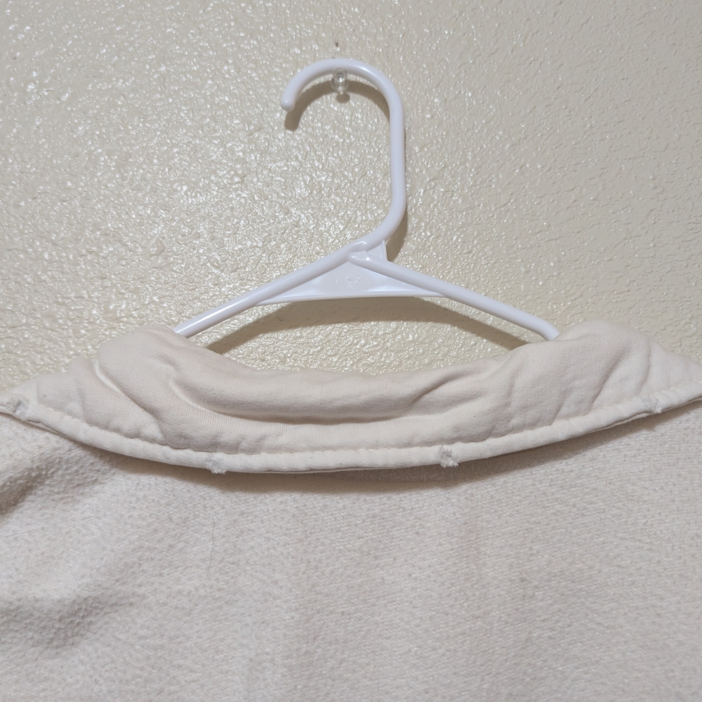 Free People Ruby Cream Button-Up Shacket - image 7